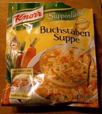 buchstabensuppe