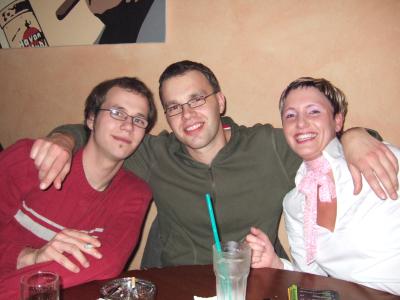 Daniel, Arne und Anica