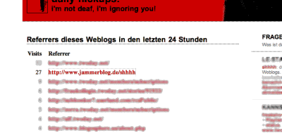 jammer ich oder was