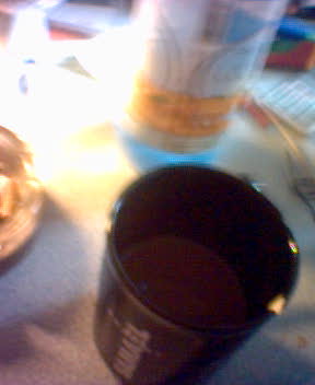Andere Tasse, selber Kaffee.