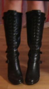 Schwarze-Stiefel