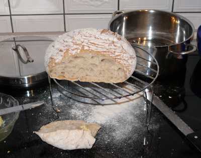 Kein Kneten Brot - 1. Versuch Kein Kneten Brot - 1. Versuch