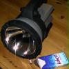 Leuchte mit 4 Ah Bleiakku, 55 W Halogen
