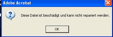 beschaedigt