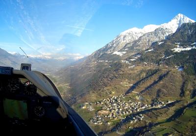 Charvensod mit Monte Emilius Charvensod mit Monte Emilius