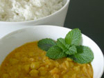 Chana Dhal: Kichererbsen "spicy" fertig