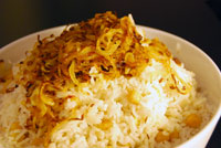 Channa Pulao - Kichererbsenpilaw