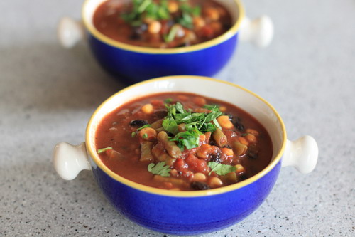 zweierlei-Bohnen-Chilli