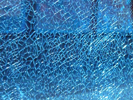 Blau-Glas