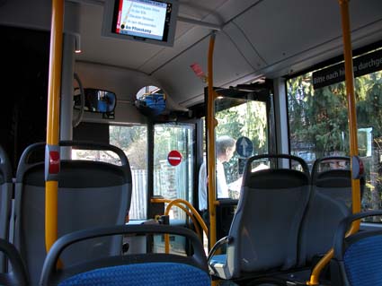 Busfahrers-Pause
