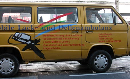 Mobile-Dellenambulanz