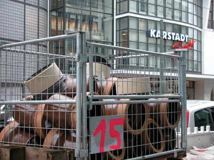 Rohrstutzengefaengnis
