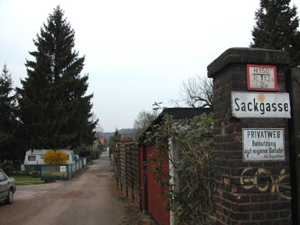 Sackgasse