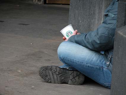 Starbucksbetteln
