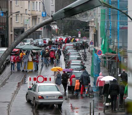 Strasse-gesperrt