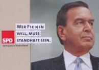 Wer ficken will, muss standhaft sein.