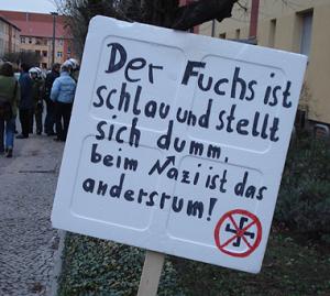 PLakat-Rechtsextreme