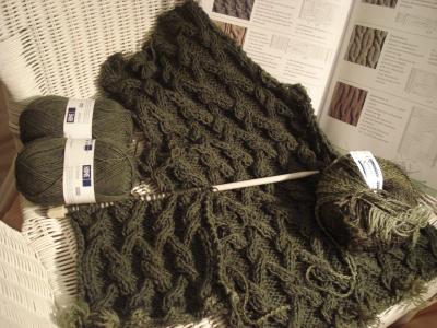 Aran-Jacke