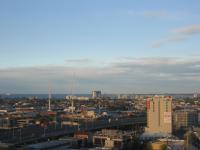 Blick-vom-18-Stock-auf-Port-Phillip-Bay