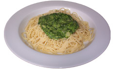 Spaghetti mit (Rahm)Spinat Spaghetti mit (Rahm)Spinat