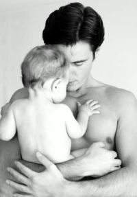 Mann-und-Baby
