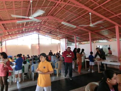 Das ist die Cafeteria