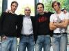 Linus Baumschalger, Bastian Egger, Istvan Simon, Philipp Comarella. Foto: Bernhard Kozeljanic