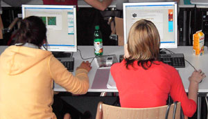 FHWien Studierende beim serious gaming FHWien Studierende beim serious gaming