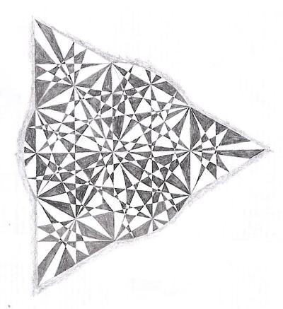 modern art kontrast bildkonstrukt