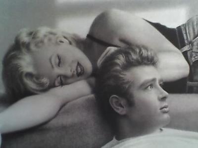 James Dean mit Marylin Monroe
