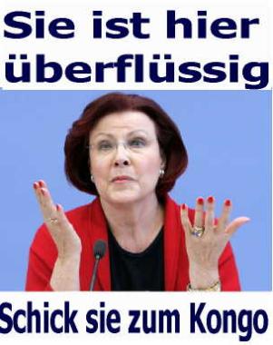 Die Bundesministerin für wirtschaftliche Zusammenarbeit, Heidemarie Wieczorek-Zeul (SPD)