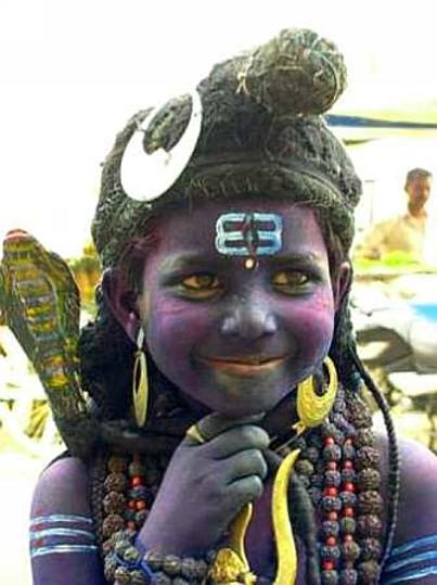 Jungbrunnenzopf in Form vom indischen Gott Schiwa der Schiefe Jungbrunnenzopf in Form vom indischen Gott Schiwa der Schiefe