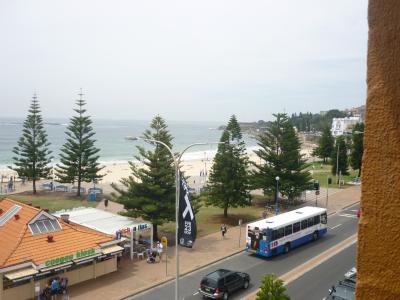 Blick vom Hostel in Coogee beach!