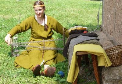 Claudia beim Schaeren