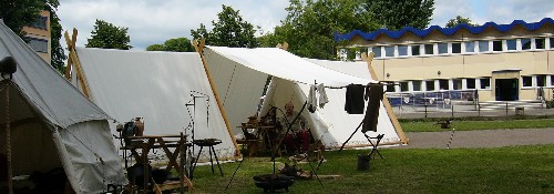 Wikingerzelte in Blankenburg Wikingerzelte in Blankenburg