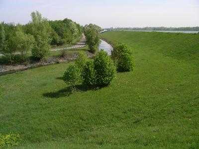 Radroute im Elsass