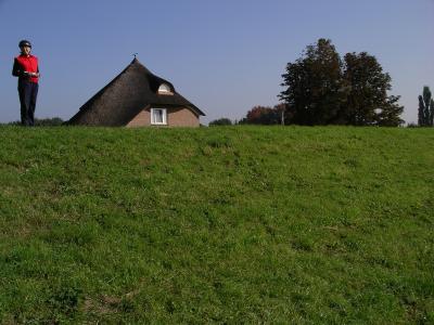Rheindamm in Holland