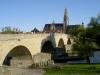 Steinerne Bruecke in Regensburg Steinerne Bruecke in Regensburg