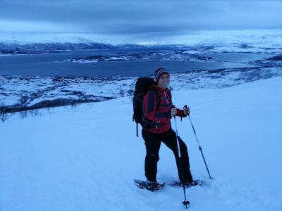 Erste Topptour auf den Rødtinden in Tromsø
