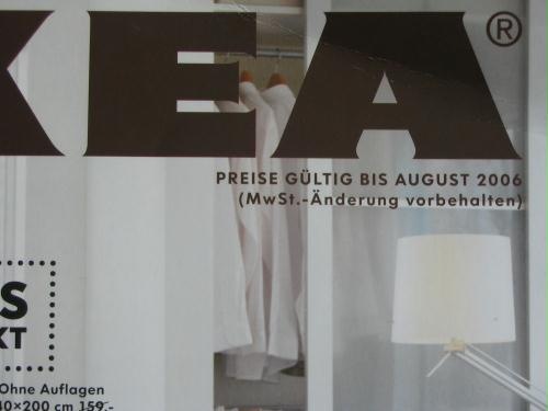 Mehr CDU - Mehr Mehrwertsteuer!? - der neue IKEA-Katalog