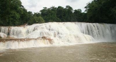 Agua Azul bei Regenzeit