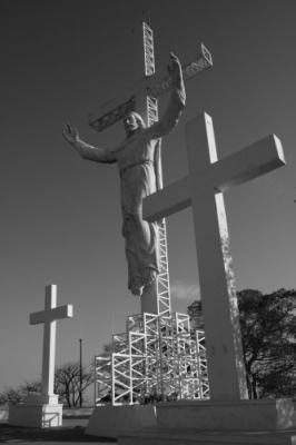 Hügel von Tepic mit den drei Gekreuzigten Hügel von Tepic mit den drei Gekreuzigten
