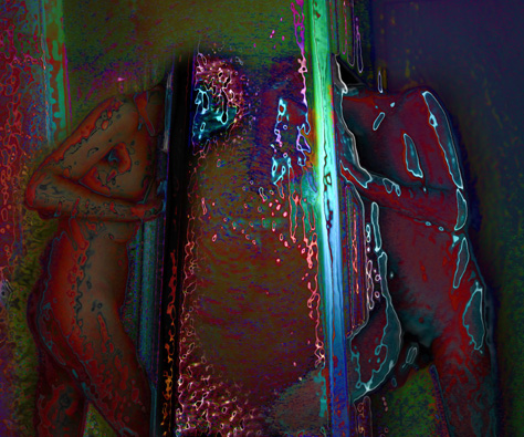 und "schließlich habe ich immer mit möbeln gelebt, die ich nicht mochte, und in schiefen situationen; das machte mir spaß" ??