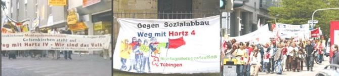 Tübinger Montagsdemo läuft gleich vom Europaplatz los. Tübinger Montagsdemo läuft gleich vom Europaplatz los.
