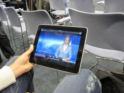 frisch eingeflogen aus den USA: das tolle iPad in Kiel