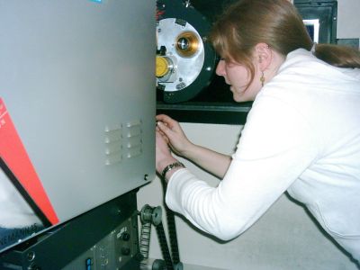 KoKi im Vorführraum KoKi im Vorführraum
