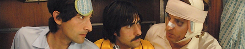 The Darjeeling Limited: Adrien Brody - Jason Schwartzman - Owen Wilson.