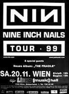 NIN - 20.11.1999, Libro-Hall.