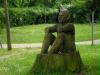 Figur im Bahnhofspark