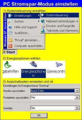 Screensaver deaktivieren